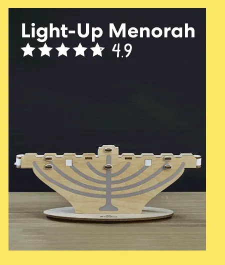 Light-Up Menorah