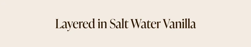salt water vanilla essentials set