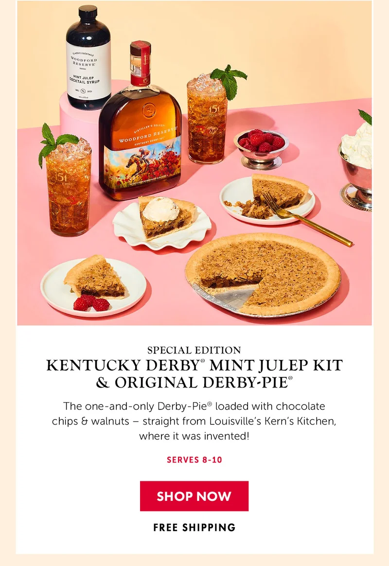 Special Edition Mint Julep Kit + Derby Pie Special Edition Mint Julep Kit + Derby Pie