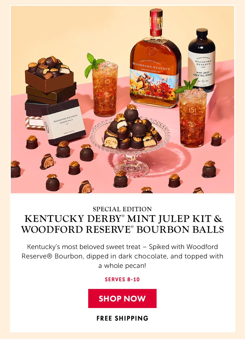 Special Edition Mint Julep Kit and Bourbon Balls Special Edition Mint Julep Kit and Bourbon Balls