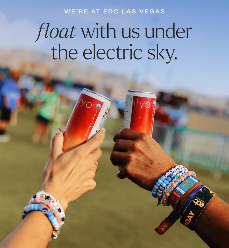 we're at EDC Las Vegas. float with us under the electric sky.