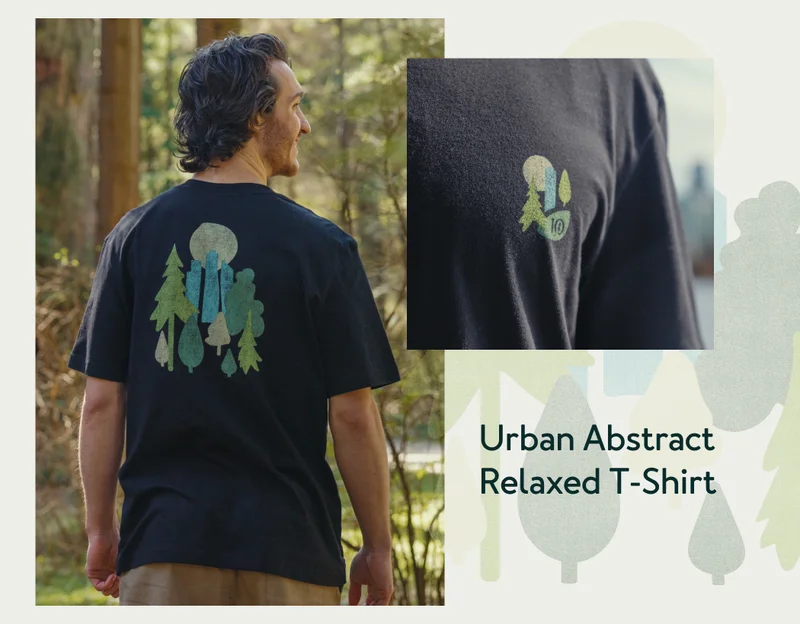 Urban Abstract Relaxed T-Shirt