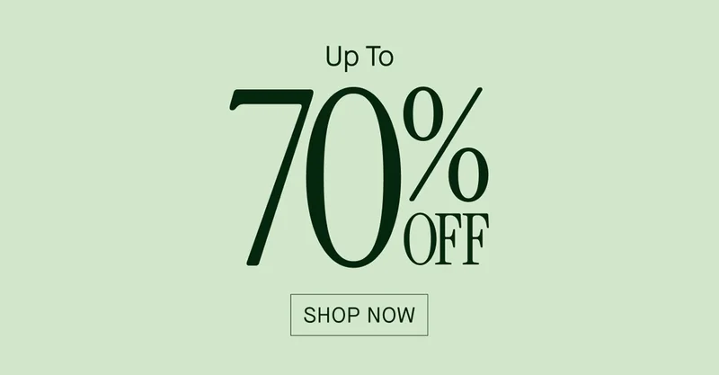 Up To 70% OFF