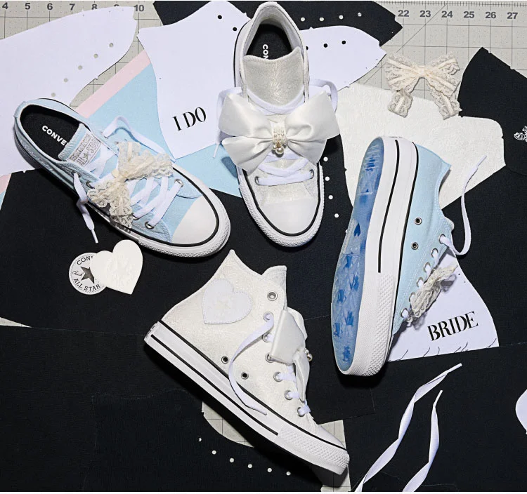 Custom Wedding Chucks