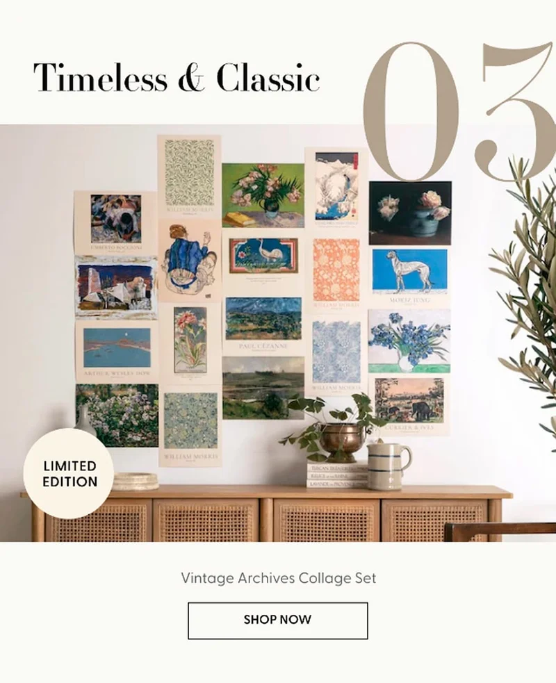 Vintage Archives - Limited Edition Collage Set