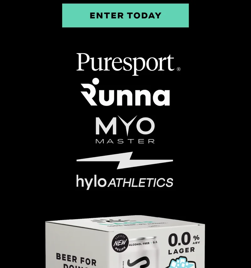 Puresport. Runna. Myo Master. hylo ATHLETICS.