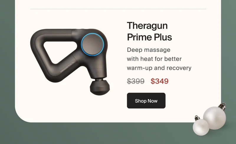 Theragun Prime Plus | $349 | Shop Now