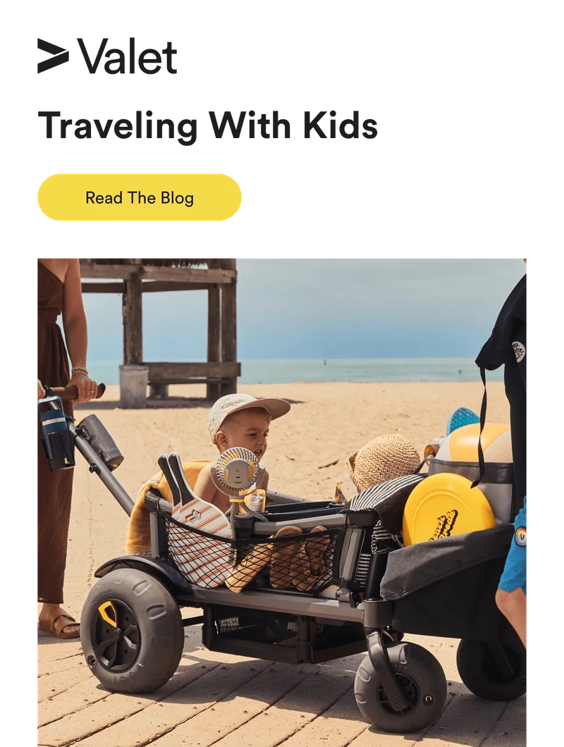 traveling with kids - read the blog