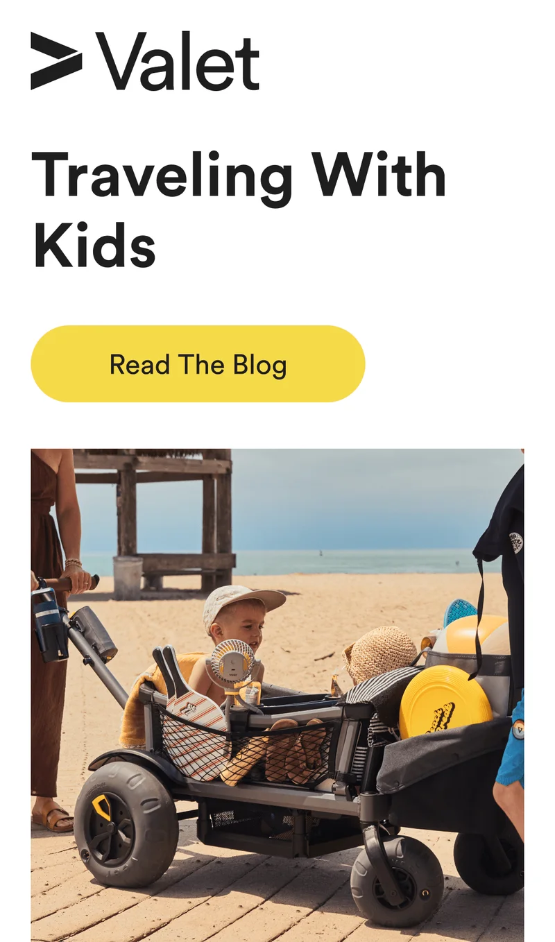 traveling with kids - read the blog