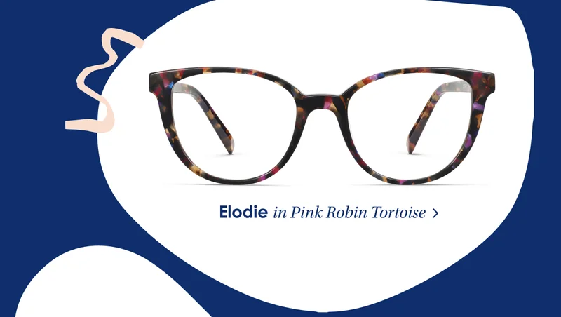 Elodie in Pink Robin Tortoise
