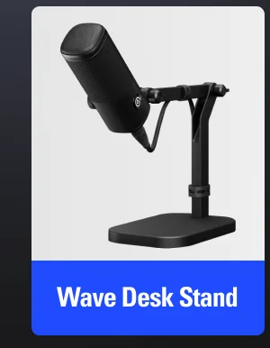 Wave Desk Stand