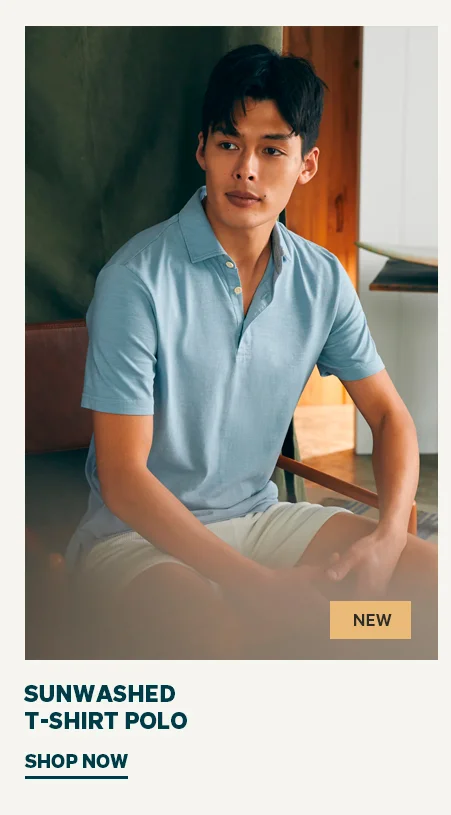 Sunwashed T-shirt polo