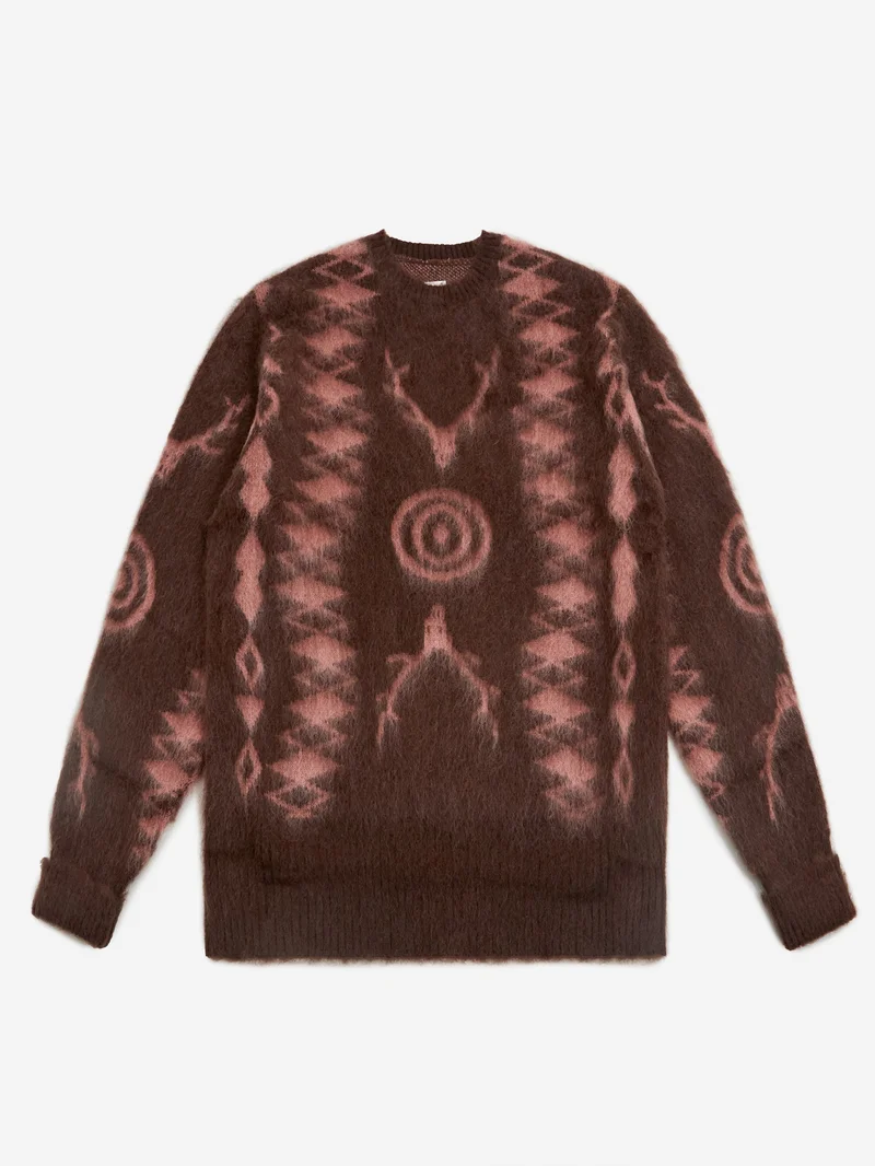 Image of South2 West8 Loose Fit Sweater - Brown