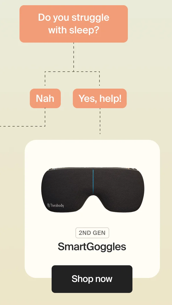 Do you struggle with sleep? - Nah / Yes, help! | 2nd Gen SmartGoggles | Shop now