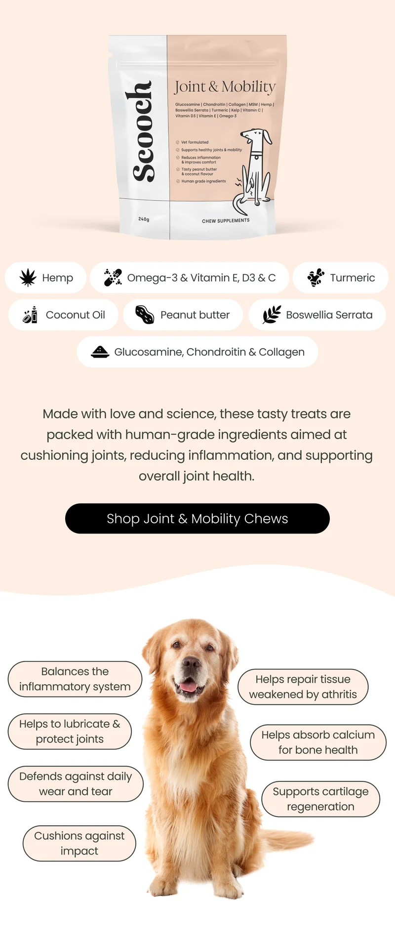 Made with love and science - Shop Joint & Mobility