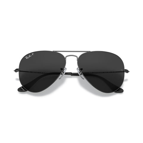 Ray-Ban Total Black Aviators