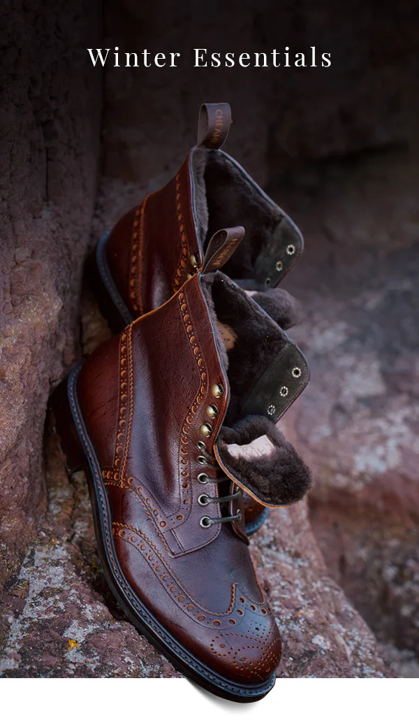 Shearling lined boots
