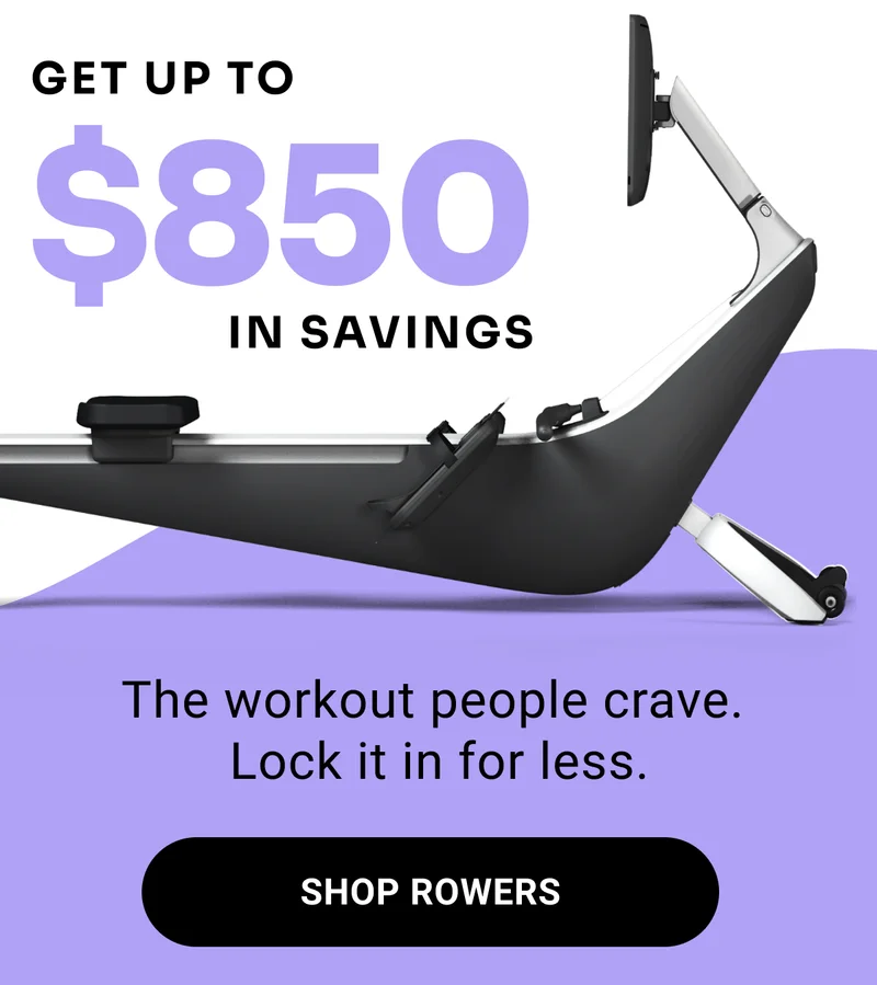 Get up to $850 in savings. The workout people crave. Lock it in for less. Shop Rowers.