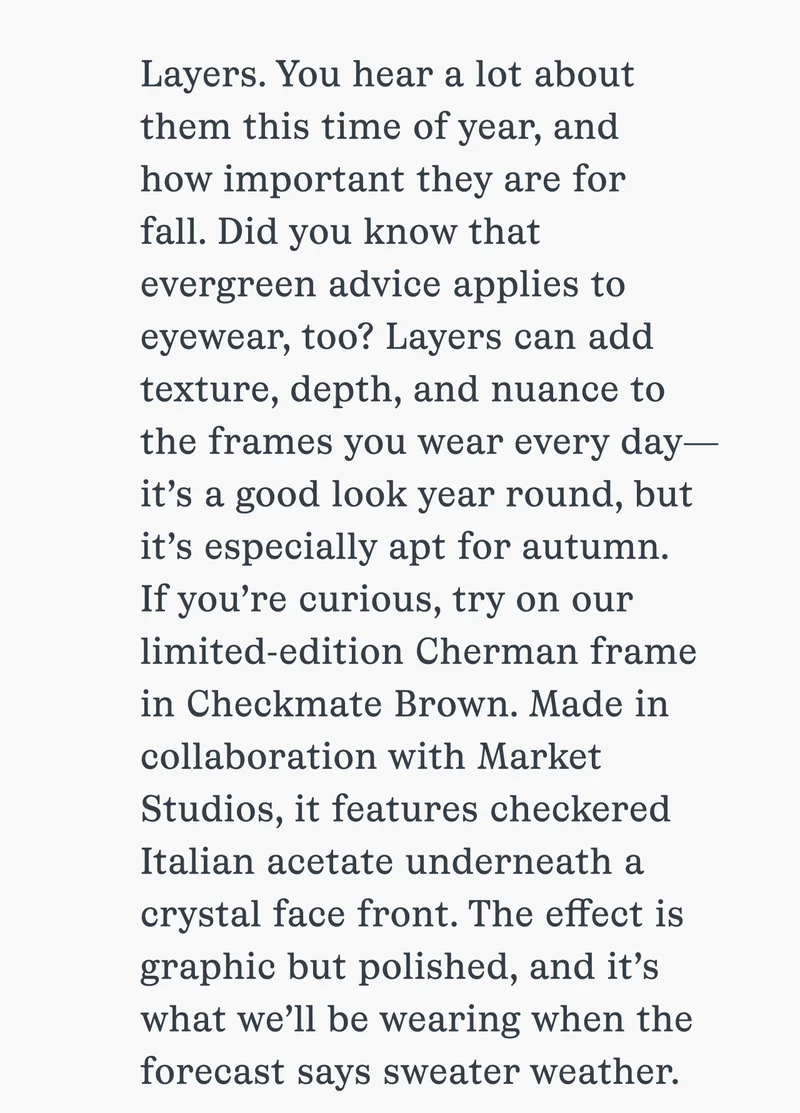 Shop the frame