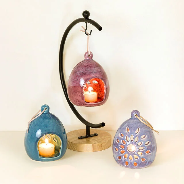 Cremation Memorial Ceramic Luminary