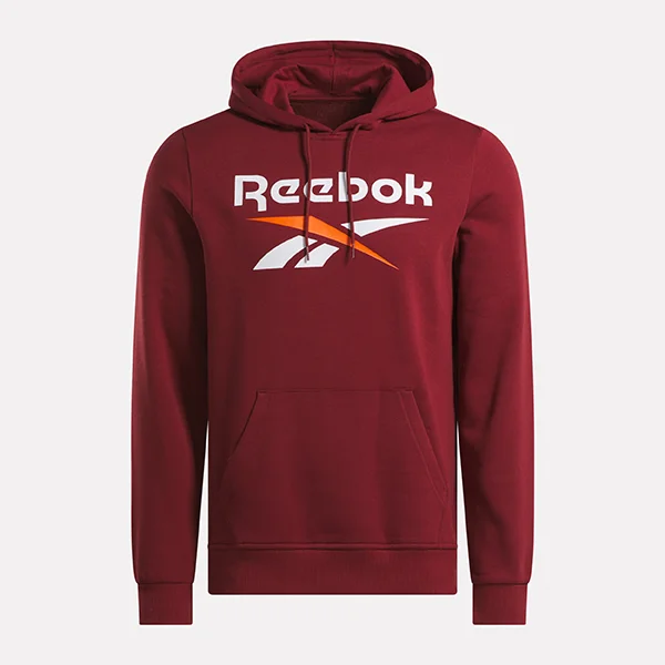 Identity Fleece Stacked Logo Pullover Hoodie