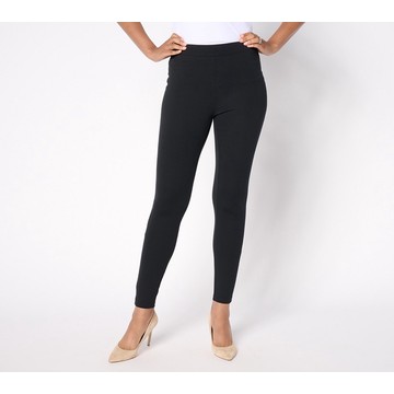 Women with Control Regular Pull On Luxe Ponte Leggings