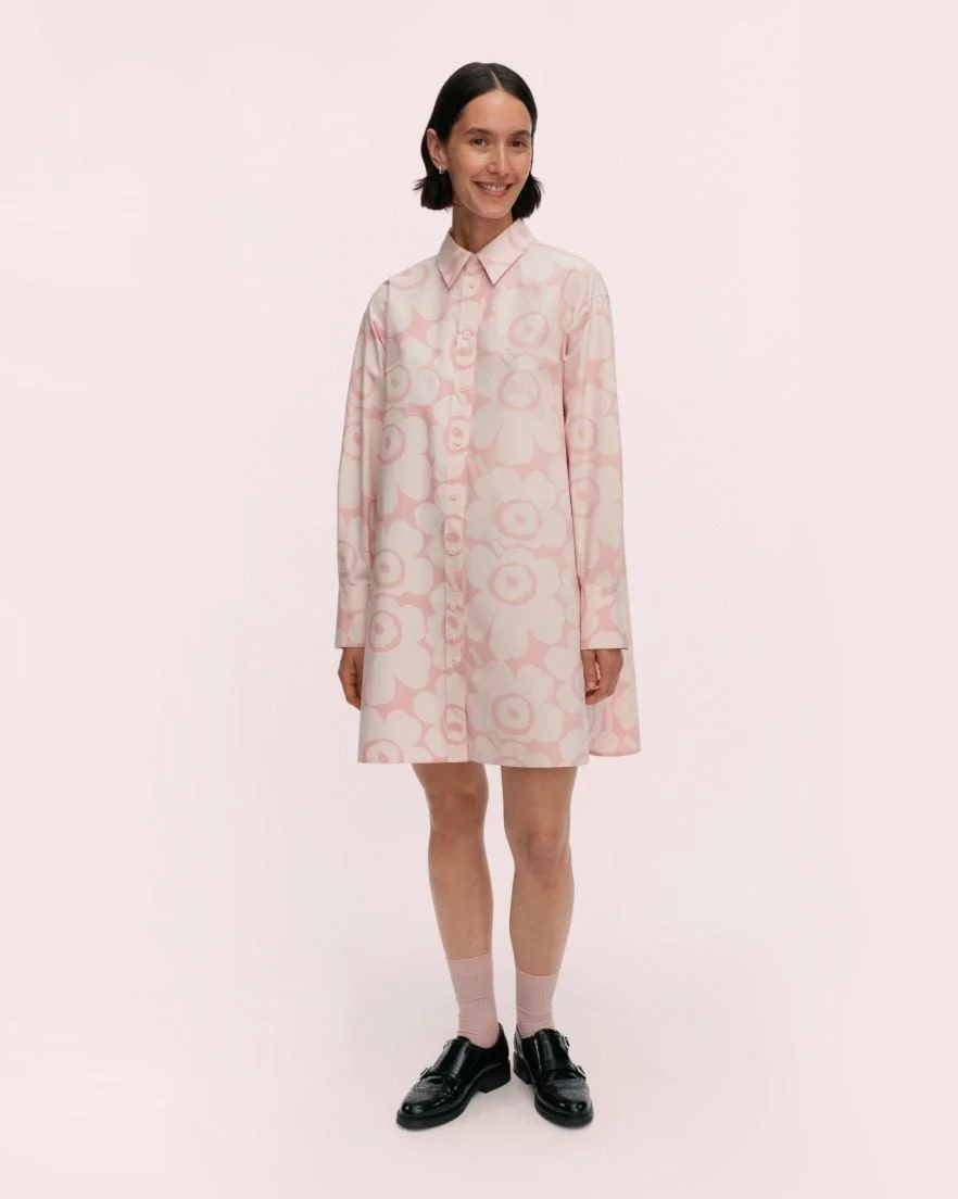 Kuvitelma Unikko Cotton shirt dress