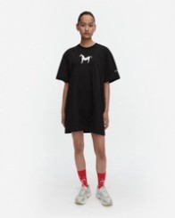 Rastit Musta Tamma Placement Kioski dress