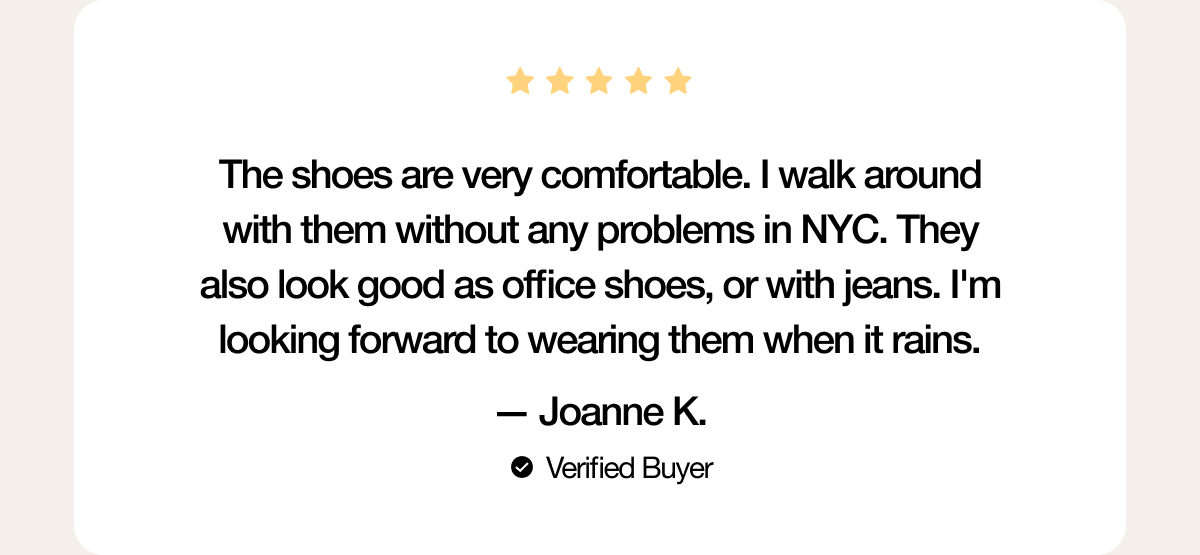 GIF of 5-star reviews for the Market Flat.