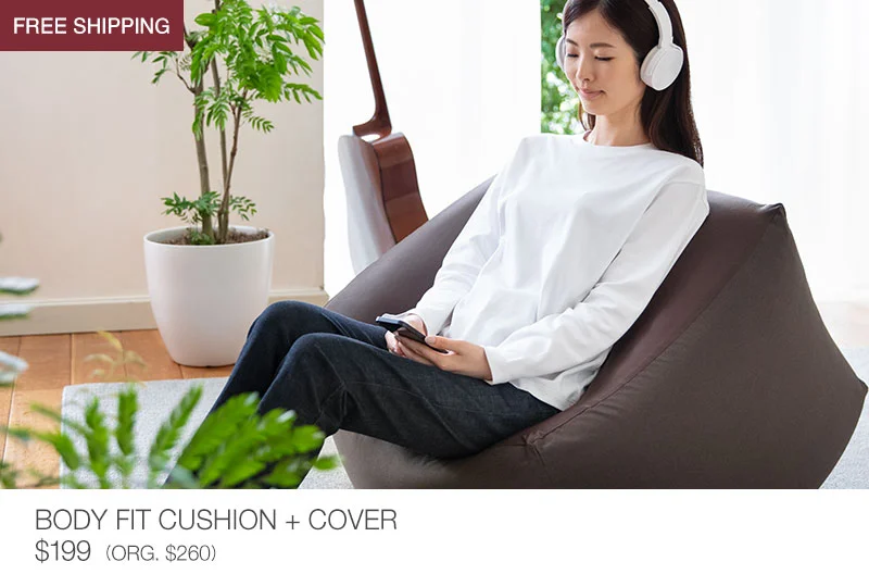 Shop Body Fit Cushion + Cover Set $199 + Free Shipping