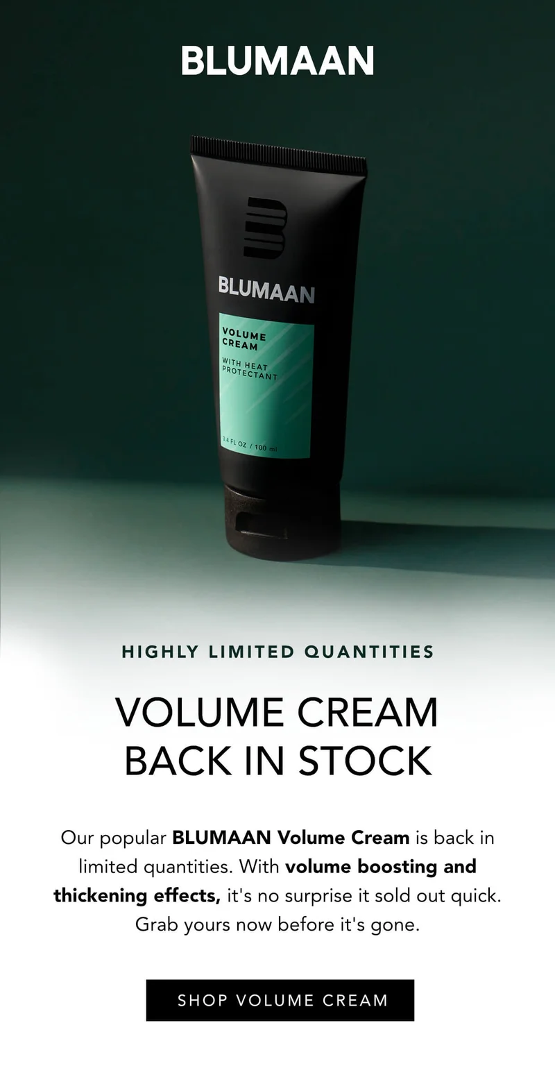New Rebrand Volume Cream
