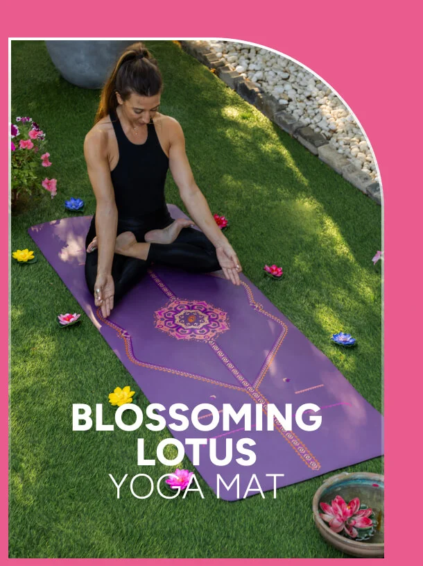 Blossoming Lotus Yoga Mat