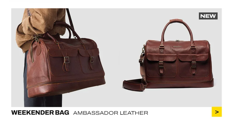 Weekender Ambassador Leather Bag