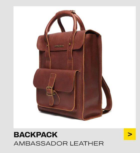 Ambassador Leather Backpack