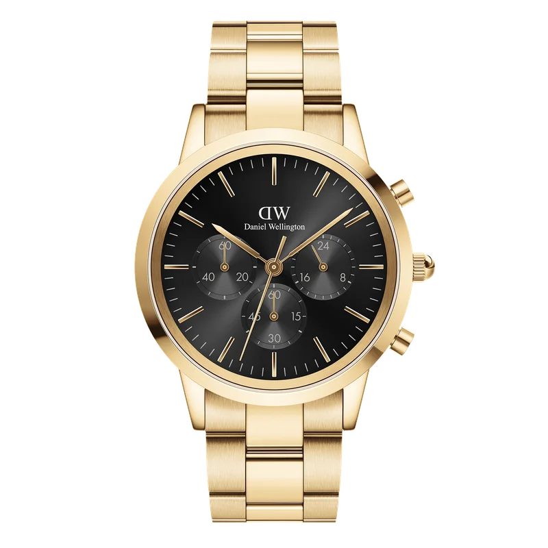 Image of Iconic Chronograph Link Onyx G