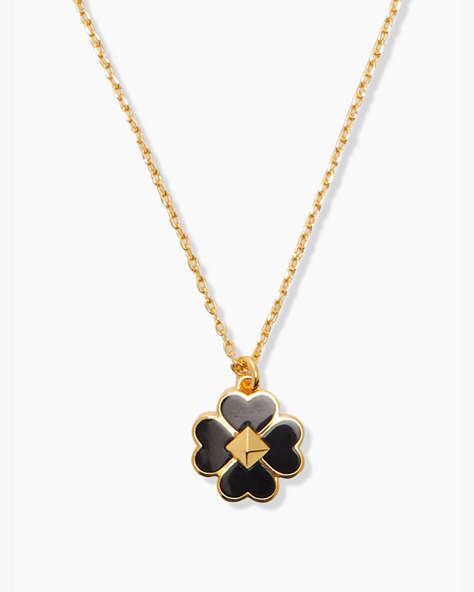 Spades & Studs Enamel Mini Pendant