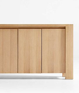 Terra Natural White Oak Solid Wood Sideboard