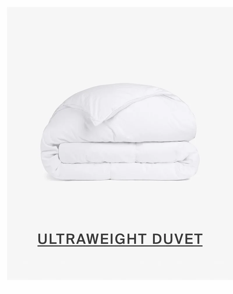 Ultraweight duvet