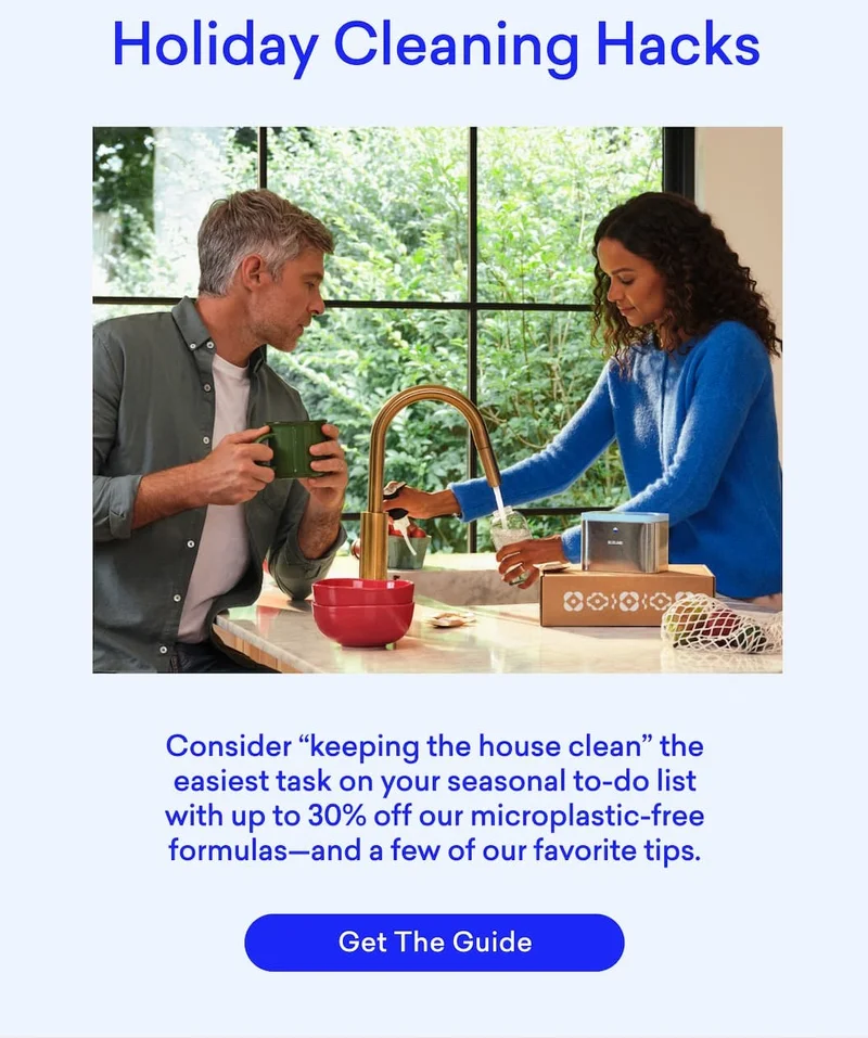 Holiday Cleaning Hacks - Get The Guide