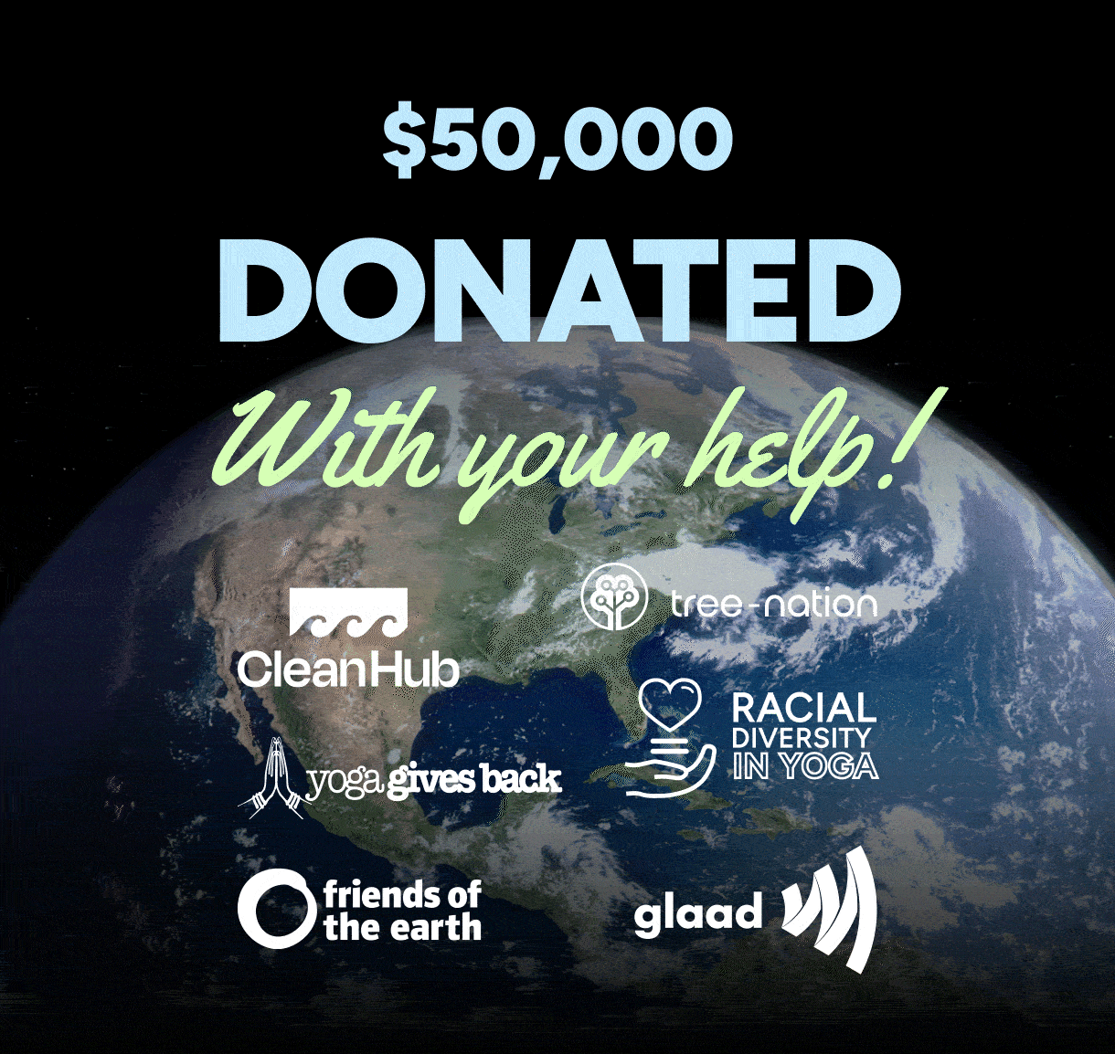 $1 Million Donated, with your help!