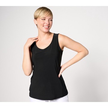 Attitudes by Renee Como Jersey Scoopneck Tank