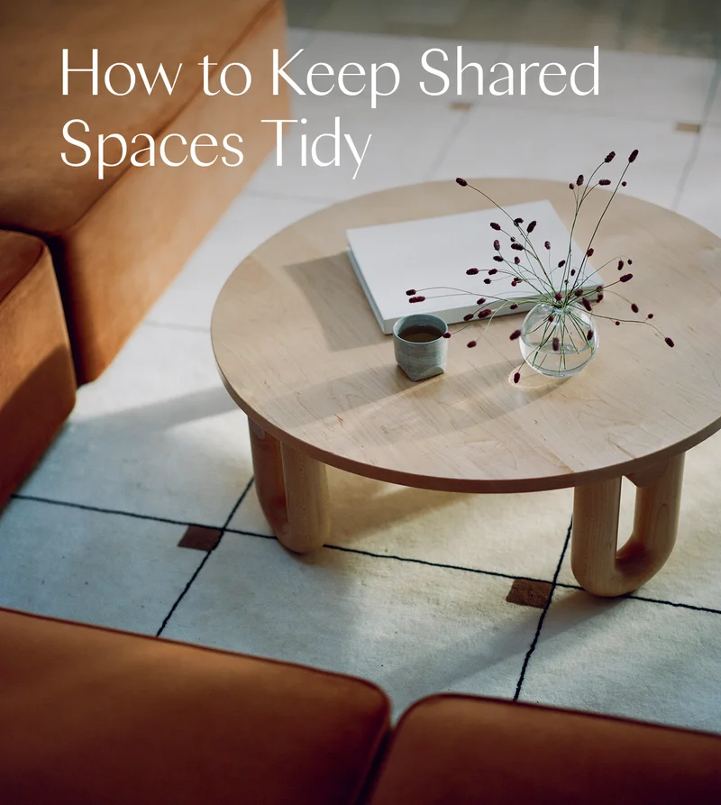 How to Keep Shared Spaces Tidy