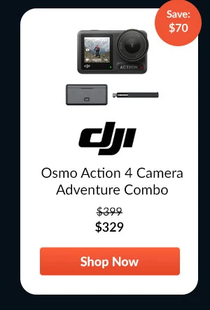 DJI Osmo Action 4 Camera Adventure Combo