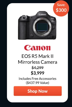 Canon EOS R5 Mark II Mirrorless Camera