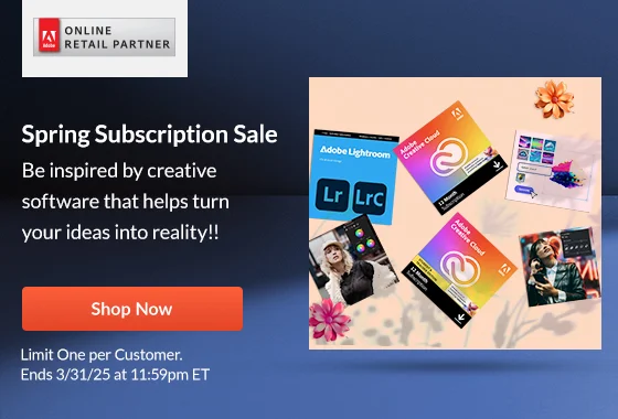 Adobe Spring Subscription Sale | Shop Now