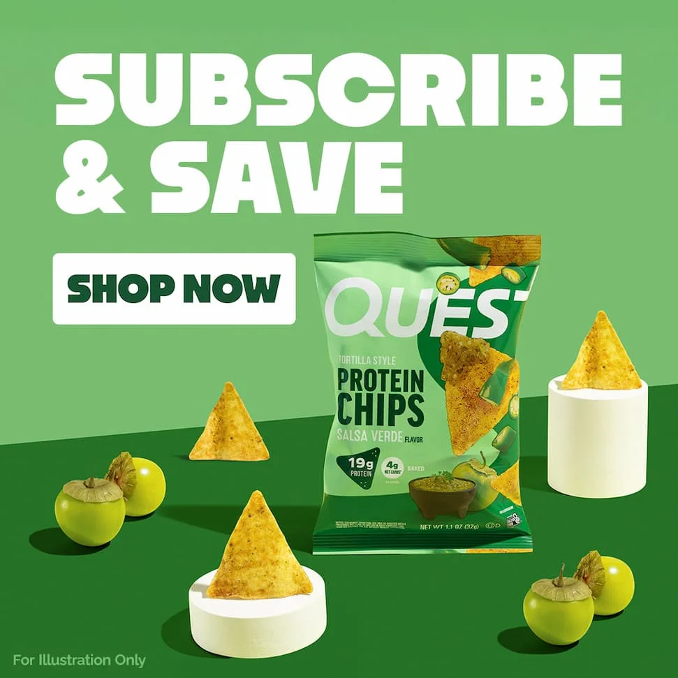 Quest Nutrition - SUBSCRIBE & SAVE
