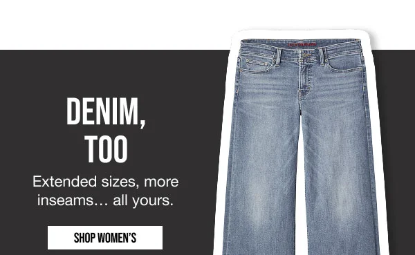 Denim Extended Sizes Shop Women's