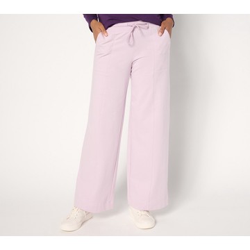 Denim & Co, Active French Terry Tall Wide Leg Pant