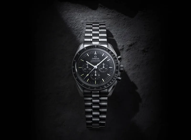Speedmaster Moonwatch Professional on the Moon