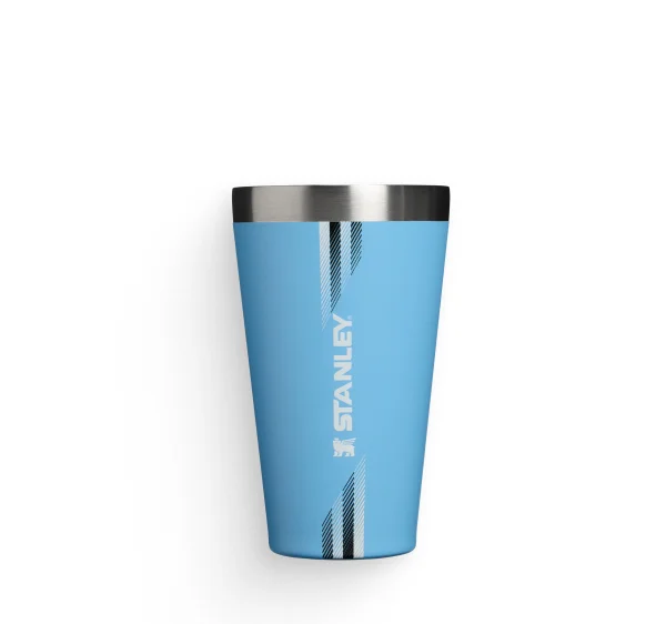 The Country Collection Stacking Pint | 16 OZ | Team Light Blue White